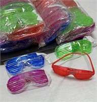 48 Colored light up Party glasses (new)
