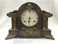 Antique clock made in USA by Waterbury