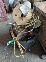 Plastic Tub of Electrical Wire