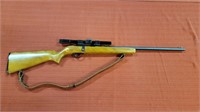 SEARS BOLT ACTION 22 RIFLE WITH SCOPE AND SLING