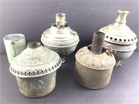 Anciennes pièces de brûleur lampe à l'huile