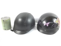 2 casques de protection Dot XL & L