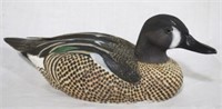 Painted wood duck, McDowell's signed
