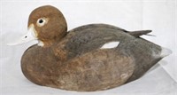 Painted & carved wood duck, McDowell's
