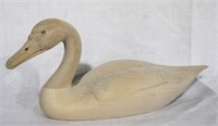 Carved wood duck blank - 14 x 7