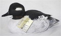 Bufflehead life size Drake painted wood duck