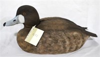 Scaup Hen life size painted wood duck