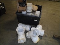 2 Totes of PVC Fittings