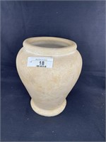 10" T Pottery Vase 8" Wide