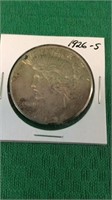 1926-s peace silver dollar