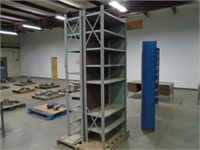 2 Sections of Metal Shelving