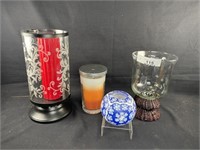 Collection Of Candles & Holders