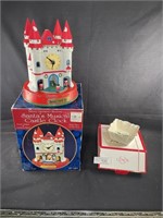 Lenox Cheer & Santas Musical Castle Clock
