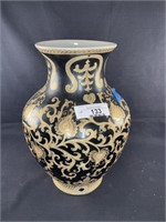 Asian Vase 14" tall 11" wide