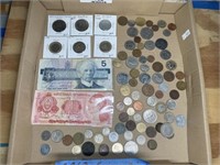 Misc Lot Of Foreign Coins