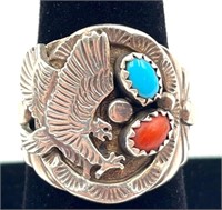 Frederick Chavez Sterling Silver Ring
