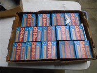 Box of Vintage Oil Filters