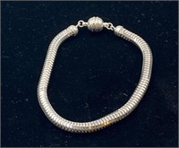 Italian Sterling Silver Snake Chain Bracelet