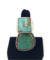 Pair of Turquoise Rings