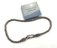 Indonesian Sterling Silver Bracelet