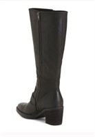 NEW!! BORN Black Leather Deba Tall Boots 8.5
