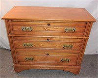 Ash Eastlake chest of drawers.