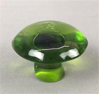Solid Glass Mushroom / Toadstool Poss. Viking