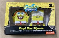 SpongeBob SquarePants vinyl mini figurines 
Box