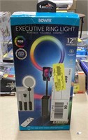 Executive ring light 
Light works-damaged arm