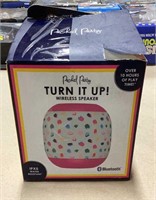 Packed Party speaker-
Appears complete-
