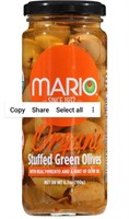 Mario Camacho Organic Green Olives