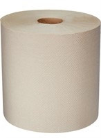 AmazonCommercial 1-Ply Kraft 7.9' Hard Roll Paper
