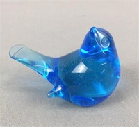 Murano Art Glass Blue Bird