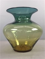 Blown Art Glass Vase - 12" Tall