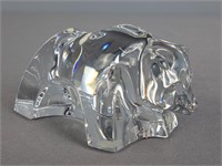 Heavy Art Glass Bear
