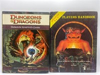 Vintage dungeons and dragons guide books