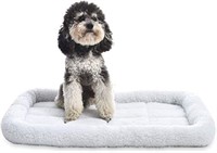 29" x 19" Padded Pet Bolster Bed