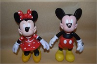 Contempo Disney Mickey & Minnie Mouse Figs