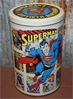 1987 Superman's 50th Anniversary Collectible Tin