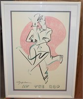 Ty Wilson At The Hop 1989 Fine Art Serigraph Print