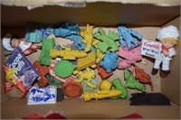 Vintage Diener Rubber Toys w/ Magnets