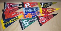 (11) 8.75"L University School Team Pennants