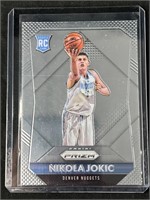 Rookie Nikola Jokic #335 2015 Panini Prizm Card