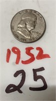 1-1952 HALF DOLLAR