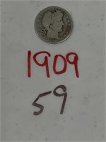 1-1909-S HALF DOLLAR