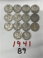 14-1941 HALF DOLLARS