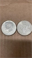 18-1967 KENNEDY HALF DOLLARS