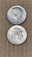 10-1971 KENNEDY HALF DOLLARS