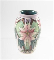 Moorcroft Stamped Signed Vase