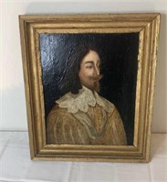 Oil Painting of Charles I 16” x 14”